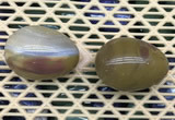 CDN361 35*50mm egg-shaped ocean agate decorations wholesale