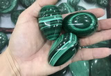 CDN37 25*40mm - 30*45mm egg-shaped natural malachite decorations