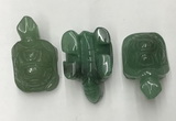 CDN437 28*45*22mm turtle green aventurine decorations wholesale