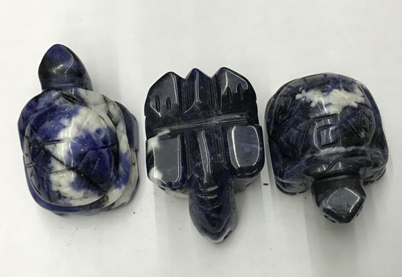 CDN438 28*45*22mm turtle sodalite decorations wholesale