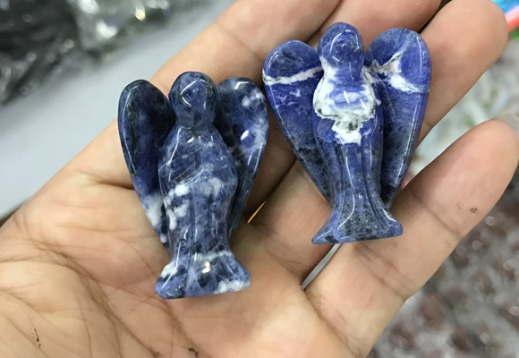 CDN481 30*40mm angel sodalite decorations wholesale