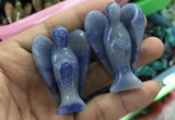 CDN494 35*50mm angel blue aventurine decorations wholesale