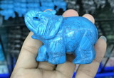 CDN513 33*65*45mm elephant imitation turquoise decorations wholesale