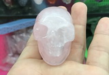 CDN551 35*50*40mm skull rose quartz decorations wholesale