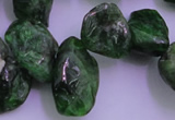 CDP75 15.5 inches 8*15mm - 10*20mm diopside chips gemstone beads