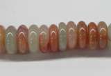 CDQ31 15.5 inches 4*14mm rondelle natural red quartz beads wholesale