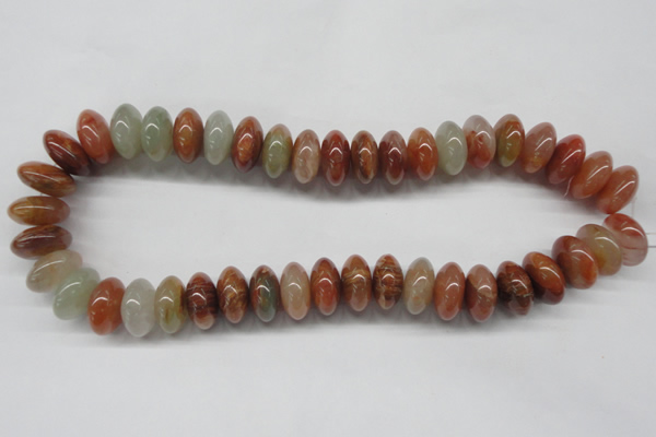 CDQ32 15.5 inches 10*18mm rondelle natural red quartz beads wholesale