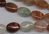 CDQ51 15.5 inches 10*14mm oval natural red quartz beads wholesale