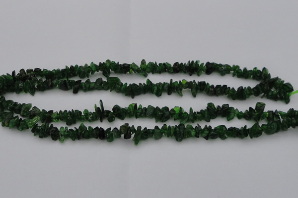 CDP76 15.5 inches 4*6mm - 5*8mm diopside chips gemstone beads