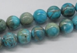 CDS03 16 inches 10mm round dyed serpentine jasper beads wholesale