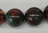 CDS193 15.5 inches 22mm round dyed serpentine jasper beads