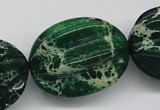 CDT78 15.5 inches 26*33mm star fruit shaped dyed aqua terra jasper beads