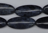 CDU130 15.5 inches 13*30mm marquise blue dumortierite beads