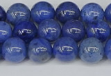 CDU342 15.5 inches 8mm round blue dumortierite beads wholesale