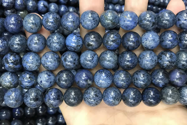 CDU354 15.5 inches 12mm round blue dumortierite beads wholesale