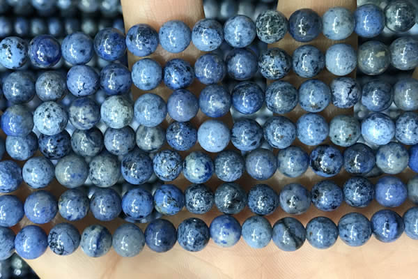 CDU367 15.5 inches 6mm round dumortierite gemstone beads