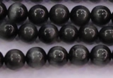 CEE502 15.5 inches 8mm round AAA grade green eagle eye jasper beads