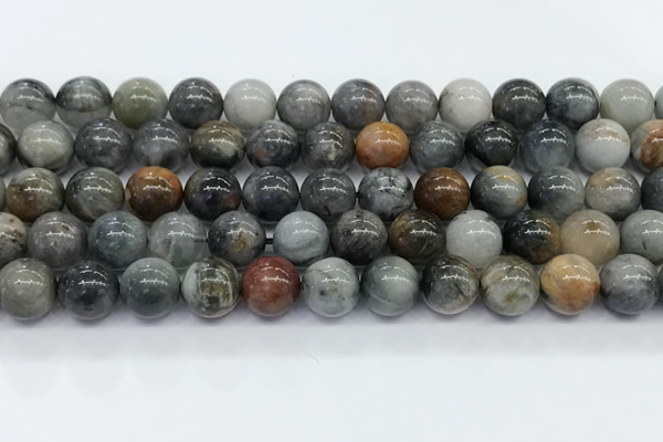 CEE537 15.5 inches 10mm round eagle eye jasper beads wholesale