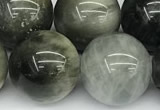 CEE553 15 inches 12mm round eagle eye jasper beads