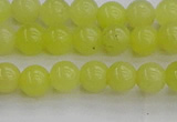 CEJ201 15.5 inches 6mm round lemon jade beads wholesale