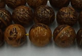 CEJ304 15.5 inches 12mm round elephant skin jasper beads wholesale