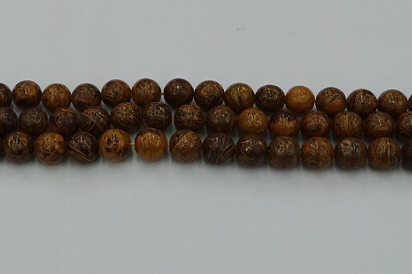 CEJ305 15.5 inches 14mm round elephant skin jasper beads wholesale