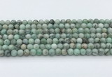 CEM51 15.5 inches 6mm round emerald gemstone beads wholesale