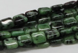 CEP16 15.5 inches 8*10mm rectangle epidote gemstone beads