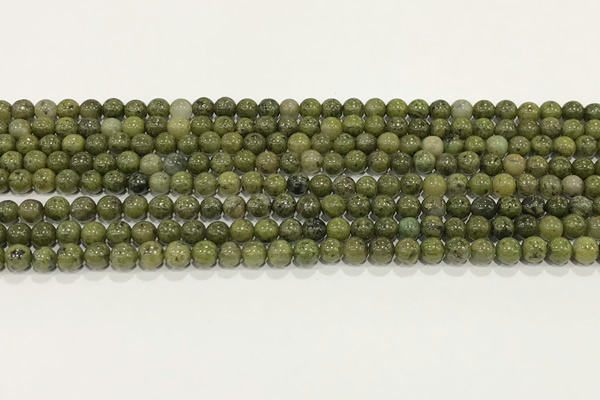 CEP200 15.5 inches 4mm round epidote gemstone beads wholesale