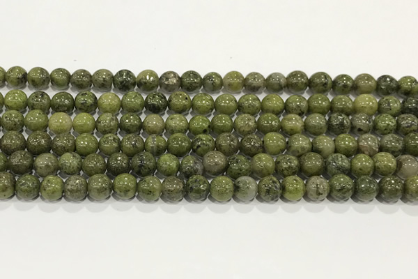 CEP202 15.5 inches 8mm round epidote gemstone beads wholesale