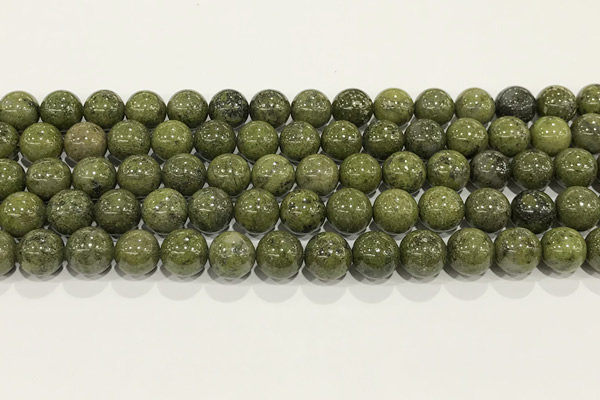 CEP204 15.5 inches 12mm round epidote gemstone beads wholesale