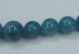 CEQ10 15.5 inches 8mm - 18mm round blue sponge quartz beads wholesale