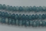 CEQ22 15.5 inches 4*6mm rondelle blue sponge quartz beads