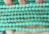 CEQ301 15.5 inches 6mm round green sponge quartz beads