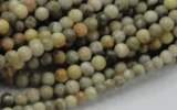 CFA01 15.5 inches 4mm round chrysanthemum agate gemstone beads