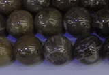 CFC215 15.5 inches 14mm round grey fossil coral beads wholesale