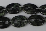 CFG296 15.5 inches 15*20mm carved oval kambaba jasper beads