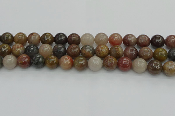 CFJ204 15.5 inches 12mm round fancy jasper beads wholesale