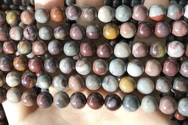 CFJ258 15.5 inches 8mm round fantasy jasper beads wholesale