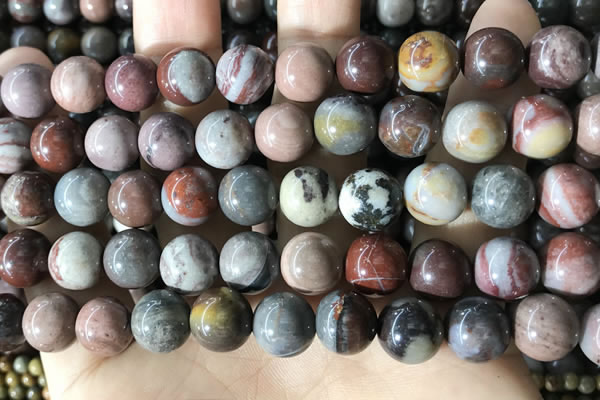 CFJ260 15.5 inches 12mm round fantasy jasper beads wholesale