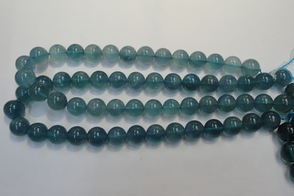 CFL1004 15.5 inches 12mm round blue fluorite beads wholesale