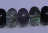 CFL1073 15 inches 12*20mm rondelle natural fluorite gemstone beads