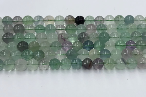 CFL1136 15.5 inches 8mm round fluorite beads wholesale