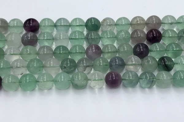 CFL1137 15.5 inches 10mm round fluorite beads wholesale