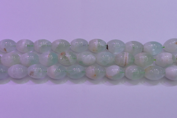 CFL1205 15.5 inches 13*18mm rice green fluorite gemstone beads