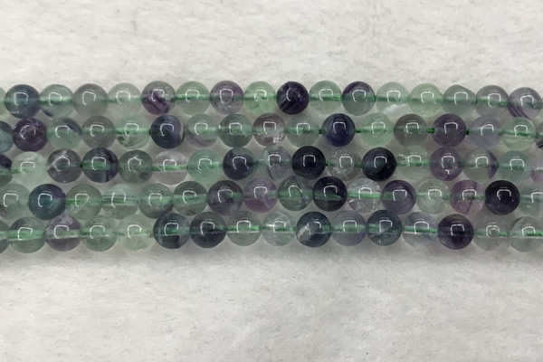 CFL1451 15.5 inches 6mm round fluorite beads wholesale