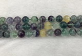 CFL1454 15.5 inches 12mm round fluorite beads wholesale