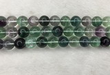 CFL1476 15.5 inches 14mm round AA grade fluorite gemstone beads