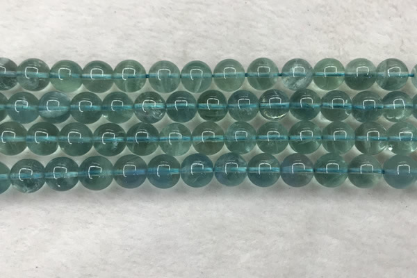 CFL1517 15.5 inches 10mm round blue fluorite gemstone beads