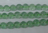 CFL602 15.5 inches 8mm round AB grade green fluorite beads wholesale